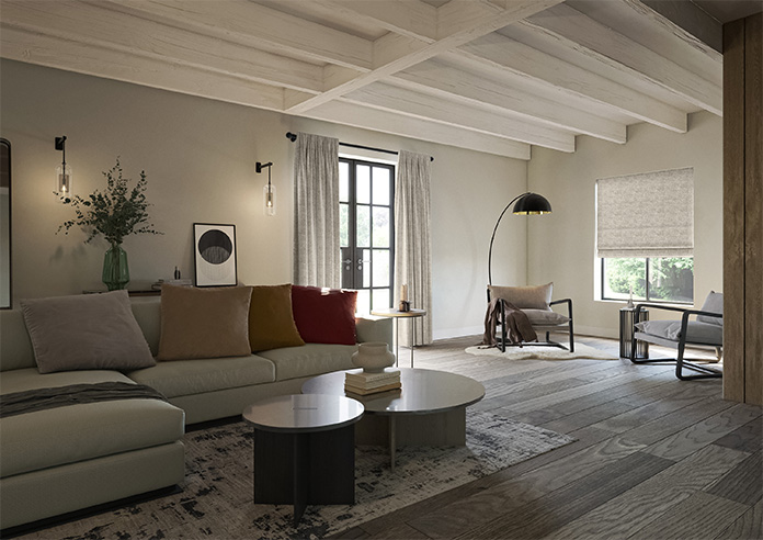 Rainfall, Cream - Made to Measure Curtains - Image 8